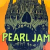 Pearl Jam - 2018 Francesco Francavilla Poster Milan, Italy