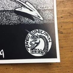 Slayer - 1991 Frank Kozik Poster Houston, TX The Unicorn 14 Slayer - 1991 Frank Kozik Poster Houston, TX The Unicorn