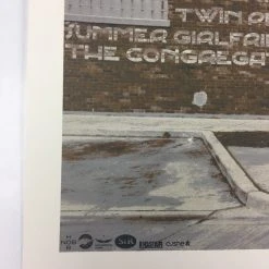 SXSW Send Off Party - 2013 Dan MacAdam Crosshair Poster Chicago, IL The Hideout