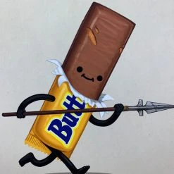 Boar Spear - 2019 Mike Mitchell Poster Print Food Dudes Art Prints