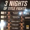 Sold Out Posters UFC 200 Poster Lesnar Vs. Hunt, Aldo, Edgar, Jones, Tate, Nunes Cormier