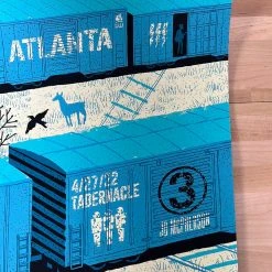 Gig Posters Jack White - 2022 Methane Studios Poster Atlanta, GA N2
