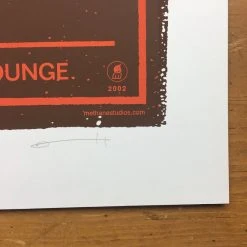 Gig Posters The Breeders - 2002 Methane Studios Poster Atlanta, GA Echo Lounge