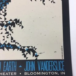 Gig Posters The Mountain Goats, John Vanderslice, Tallest Man On Earth - 2009 Todd Slater Po