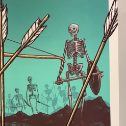 Metallica - 2019 Dan Grissom Poster Vienna, Austria Gig Posters