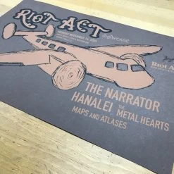 Sold Out Posters Riot Act - 2005 Poster Empty Bottle Chicago, IL 15 Sold Out Posters Riot Act - 2005 Poster Empty Bottle Chicago, IL