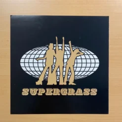 Sold Out Posters Supergrass - 1997 Original Vinyl Poster Insert 12x12 Record Art