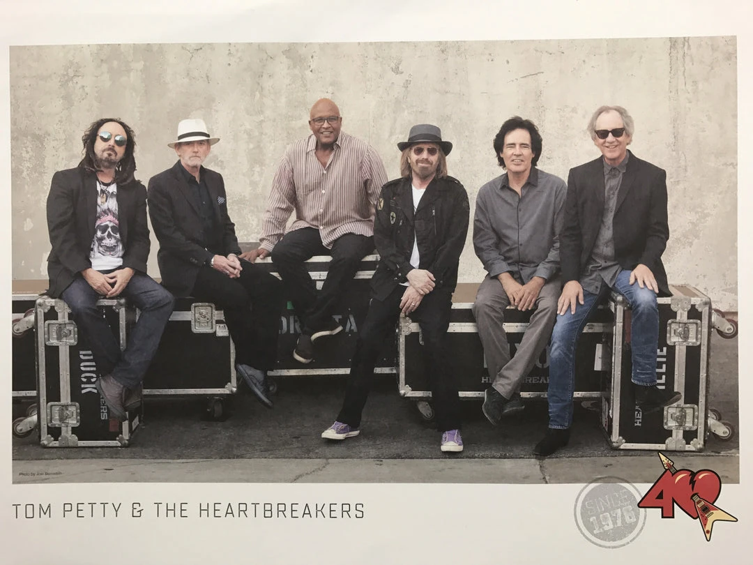 Sold Out Posters Tom Petty - 2016 Fan Club Poster Heartbreakers 40th Anniversary 3 Sold Out Posters Tom Petty - 2016 Fan Club Poster Heartbreakers 40th Anniversary