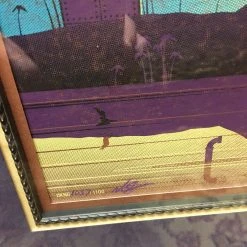 Phish - 2011 DKNG Poster Hollywood CA Hollywood Bowl FRAMED