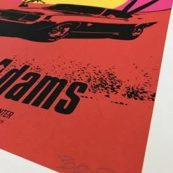 Bryan Adams - 2016 Billy Perkins Poster Cedar Park Texas Gig Posters