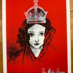 The White Stripes - 2007 Rob Jones Poster Vienna, AUT Gasometer Gig Posters