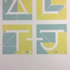 Sold Out Posters Art Prints Alt-J 2015 Poster New York, NY Madison Square Garden