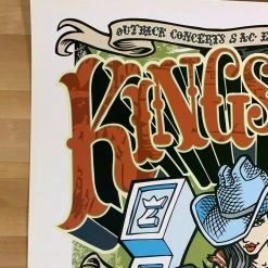 Gig Posters Kings Of Leon - 2009 Daymon Greulich Poster Louisville, KY
