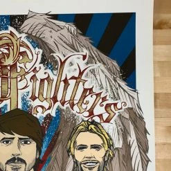 Foo Fighters - 2005 Rhys Cooper Poster Melbourne, AUS Gig Posters