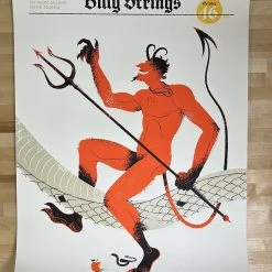 Billy Strings - 2021 Delicious Design League Poster Denver, CO 10/16 AP Colorado