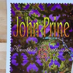 John Prine - 1996 Amacker Bullwinkle Poster Fillmore San Fran 1st BGF 209