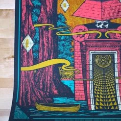 Gig Posters Billy Strings - 2021 Status Serigraph Poster Mobile, AL 4/10