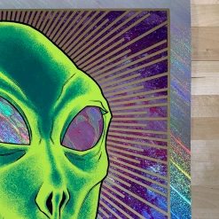 Foil Posters Foo Fighters - 2020 Brian Ewing Poster Cleveland, OH Rapture Foil 11 Foil Posters Foo Fighters - 2020 Brian Ewing Poster Cleveland, OH Rapture Foil