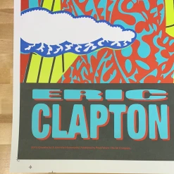 Eric Clapton - 2011 John Van Hamersveld Poster Japan Tour Steve Winwood Gig Posters 13 Eric Clapton - 2011 John Van Hamersveld Poster Japan Tour Steve Winwood Gig Posters