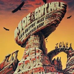Moe. - 2005 Emek Poster Red Rocks Morrison, CO Colorado