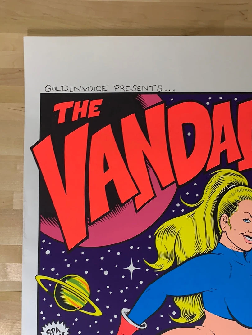 The Vandals - 1996 Chris Coop Poster Hollywood, CA The Palace Gig Posters 5 The Vandals - 1996 Chris Coop Poster Hollywood, CA The Palace Gig Posters