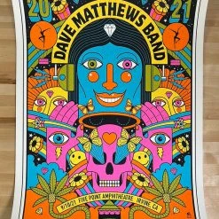 Methane Studios Dave Matthews Band - 2021 Methane Poster Irvine, CA 9 Methane Studios Dave Matthews Band - 2021 Methane Poster Irvine, CA