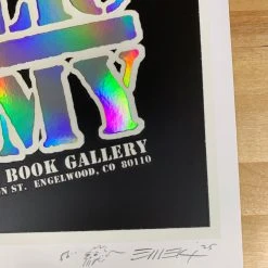 Colorado Public Enemy Variant - 2020 Emek Poster Foil With Date The Terrordome GID, CO 13 Colorado Public Enemy Variant - 2020 Emek Poster Foil With Date The Terrordome GID, CO