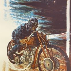 Bless The Wheel - 2021 Zeb Love Poster Motorcycle Art Print Art Prints