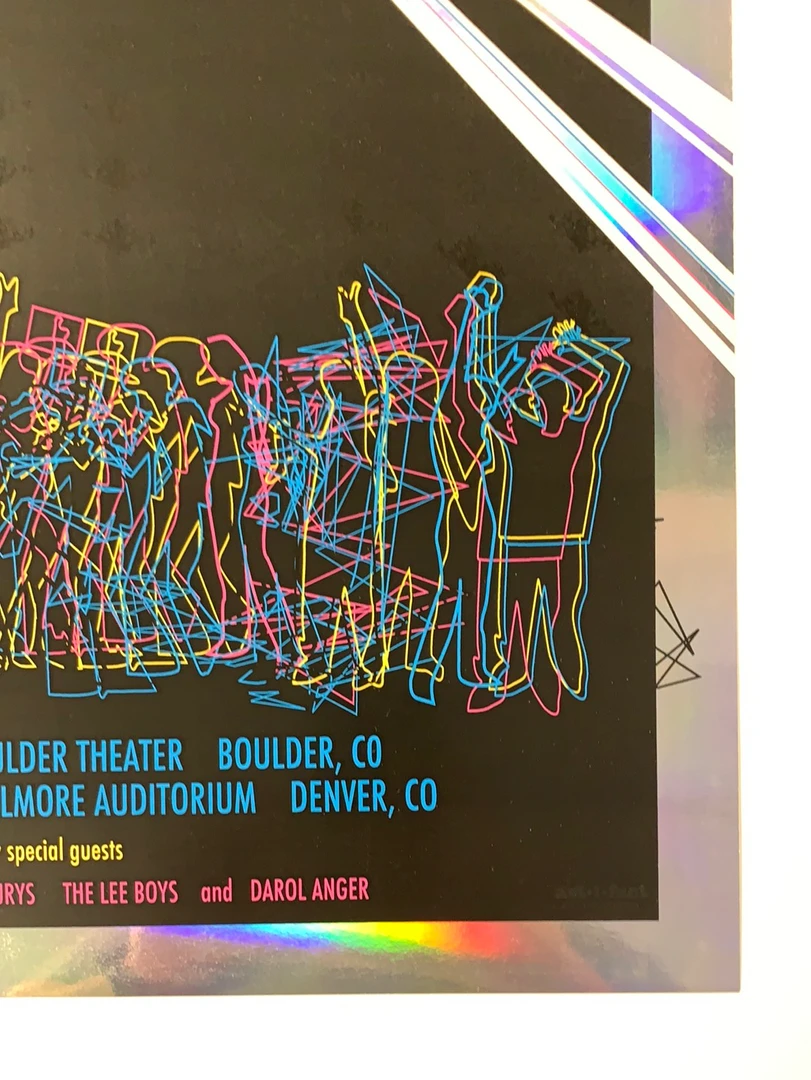 Yonder Mountain String Band - 2009 Art-i-fact Poster, CO Fillmore 7 Yonder Mountain String Band - 2009 Art-i-fact Poster, CO Fillmore