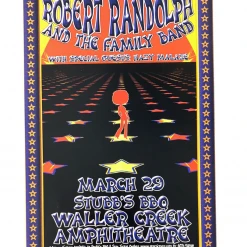 Gig Posters Robert Randolph - 2003 Jeff Miller Poster Austin, TX Stubb's BBQ