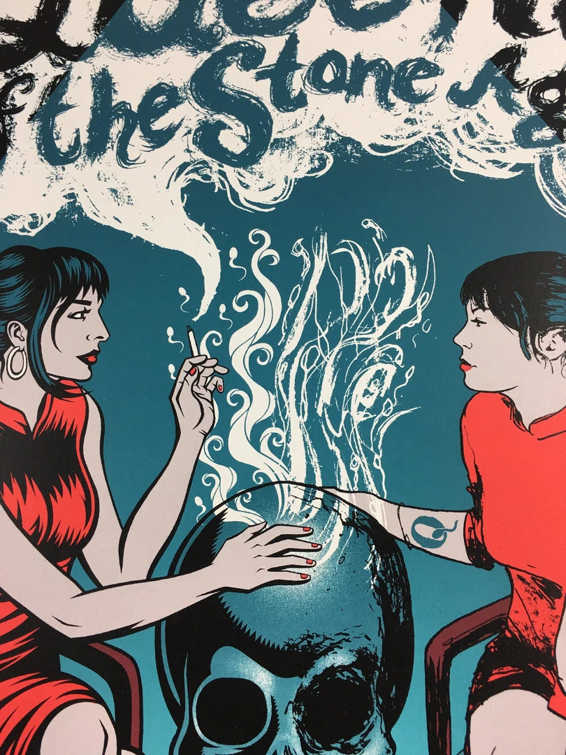 Queens Of The Stone Age - 2008 Justin Hampton Poster Calgary, CAN Calgary Stampe 4 Queens Of The Stone Age - 2008 Justin Hampton Poster Calgary, CAN Calgary Stampe