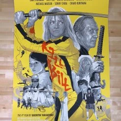 A Roaring Rampage Of Revenge! - 2021 Joshua Budich Poster Kill Bill Movie/TV Posters