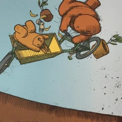 Cargo Flip - 2010 Jay Ryan Art Print Chicago, IL Art Prints