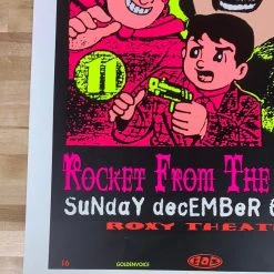 TAZ Cows - 1992 T.A.Z. Poster Los Angeles, CA Roxy 1st Ed Gig Posters