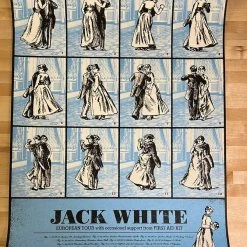 Jack White - 2012 Rob Jones Poster European Tour