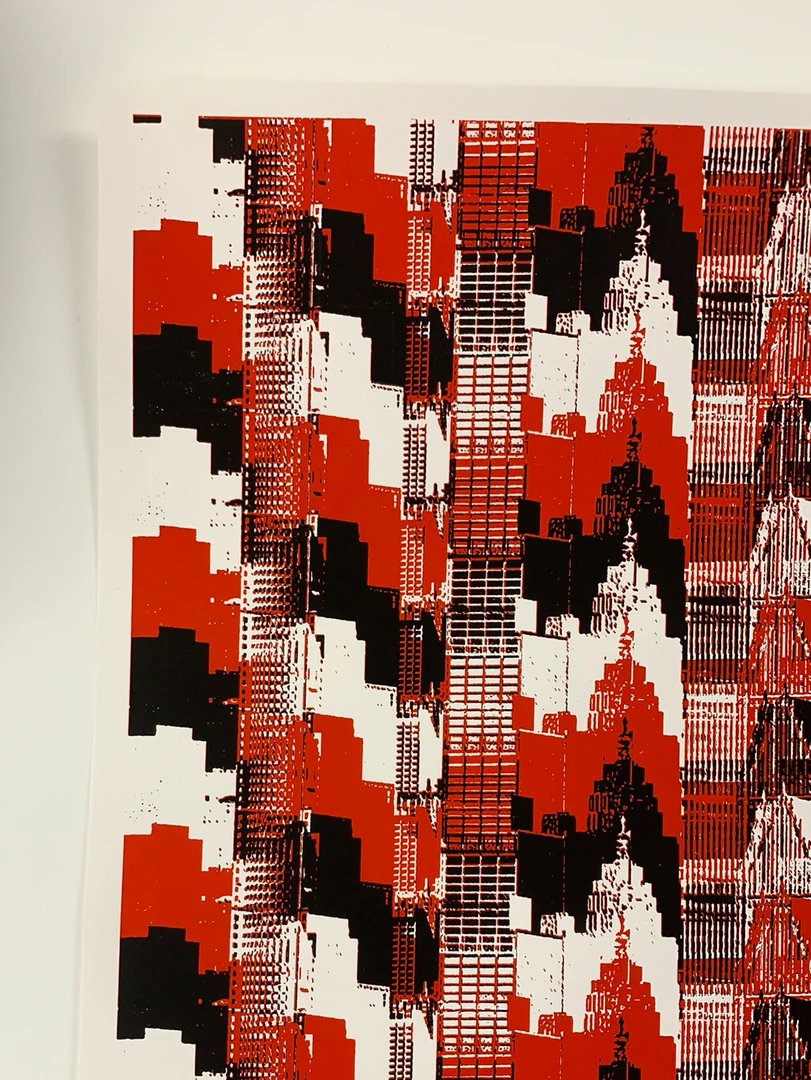 The White Stripes - 2005 Rob Jones Poster Euro Tour Gig Posters 5 The White Stripes - 2005 Rob Jones Poster Euro Tour Gig Posters