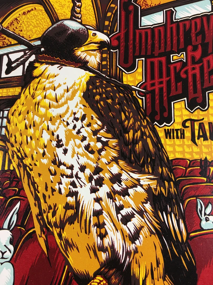 Umphrey's McGee 2016 - AJ Masthay Poster Albany, NY Palace Theatre Gig Posters 4 Umphrey's McGee 2016 - AJ Masthay Poster Albany, NY Palace Theatre Gig Posters