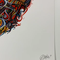 Erin Jesme Christ - 2009 Deuce 7 Poster Art Print S/N #1/27 Art Prints