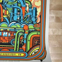 Dave Matthews Band - 2021 Jesse Philips Poster Albuquerque, NM