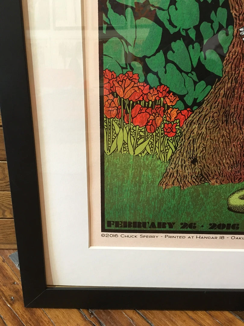 Widespread Panic - 2016 Chuck Sperry Poster Savannah Rose Shimmer #1 FRAMED 8 Widespread Panic - 2016 Chuck Sperry Poster Savannah Rose Shimmer #1 FRAMED