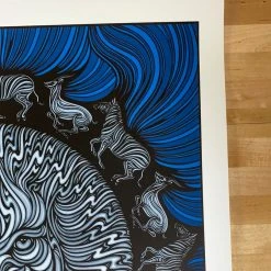 Passion Pit - 2013 Todd Slater Poster Cary, NC Booth Amphitheater Gig Posters