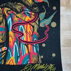 Dave Matthews Band - 2021 Munk One Poster Irvine, CA Blue Variant