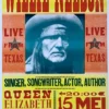 Gig Posters Willie Nelson - 2008 Hatch Show Print 5/15 Poster Antwerp, Belgium