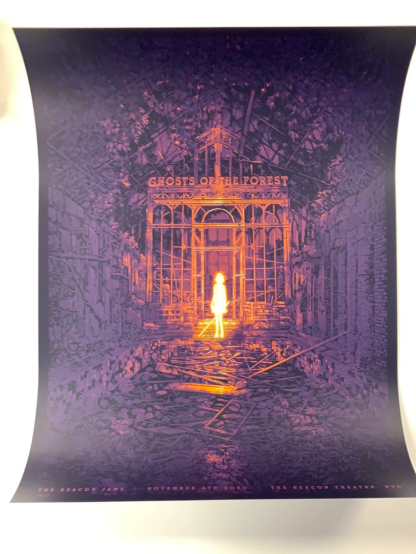 The Beacon Jams Ghosts Of The Forest - 2020 Daniel Danger Poster Trey Anastasio 4 The Beacon Jams Ghosts Of The Forest - 2020 Daniel Danger Poster Trey Anastasio