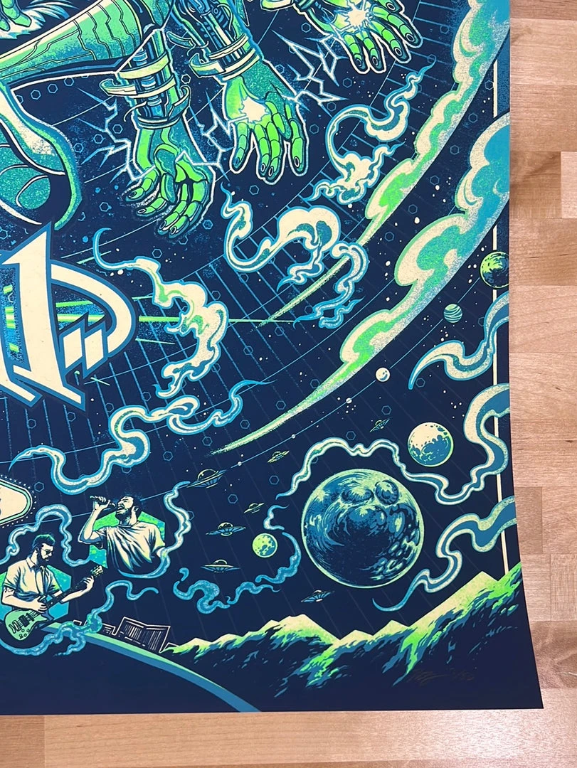 311 - 2022 Miles Tsang Poster Las Vegas, NV Grassroots Green 7 311 - 2022 Miles Tsang Poster Las Vegas, NV Grassroots Green