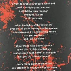 The White Stripes City Lights - Third Man Records Poster