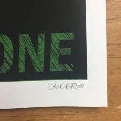 Gig Posters Nada Surf - 2008 Daniel Danger Poster Milan, ITA Musicdrome