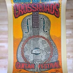 Crossroads Guitar Festival - 2007 Chuck Sperry Guitar Poster, Eric Clapton
