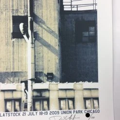 Flatstock 21 - 2009 Dan MacAdam Crosshair Poster Chicago, IL Union Park