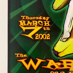 Gig Posters Gorillaz - 2002 Chris Shaw Poster The Warfield Theatre San Fran 1st
